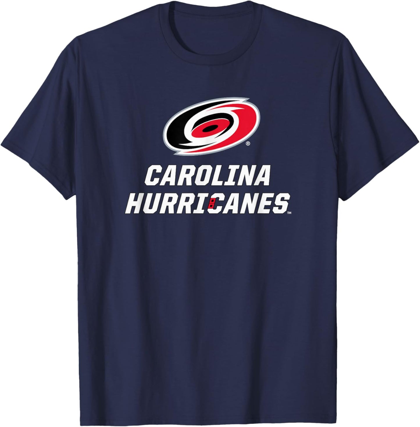 Carolina Hurricanes Power Play Dark Heather Licensed T-Shirt - T-Shirt | Navy