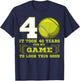 Tennis 40th Birthday Party Player Deuce Ace Sports Match T-Shirt - T-Shirt | Navy