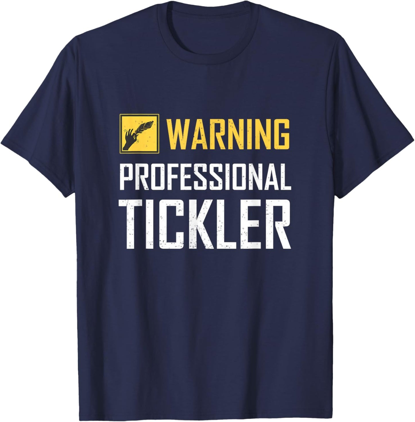 Professional Tickler Tickling Camp Tickle Master Endurance T-Shirt - T-Shirt | Navy