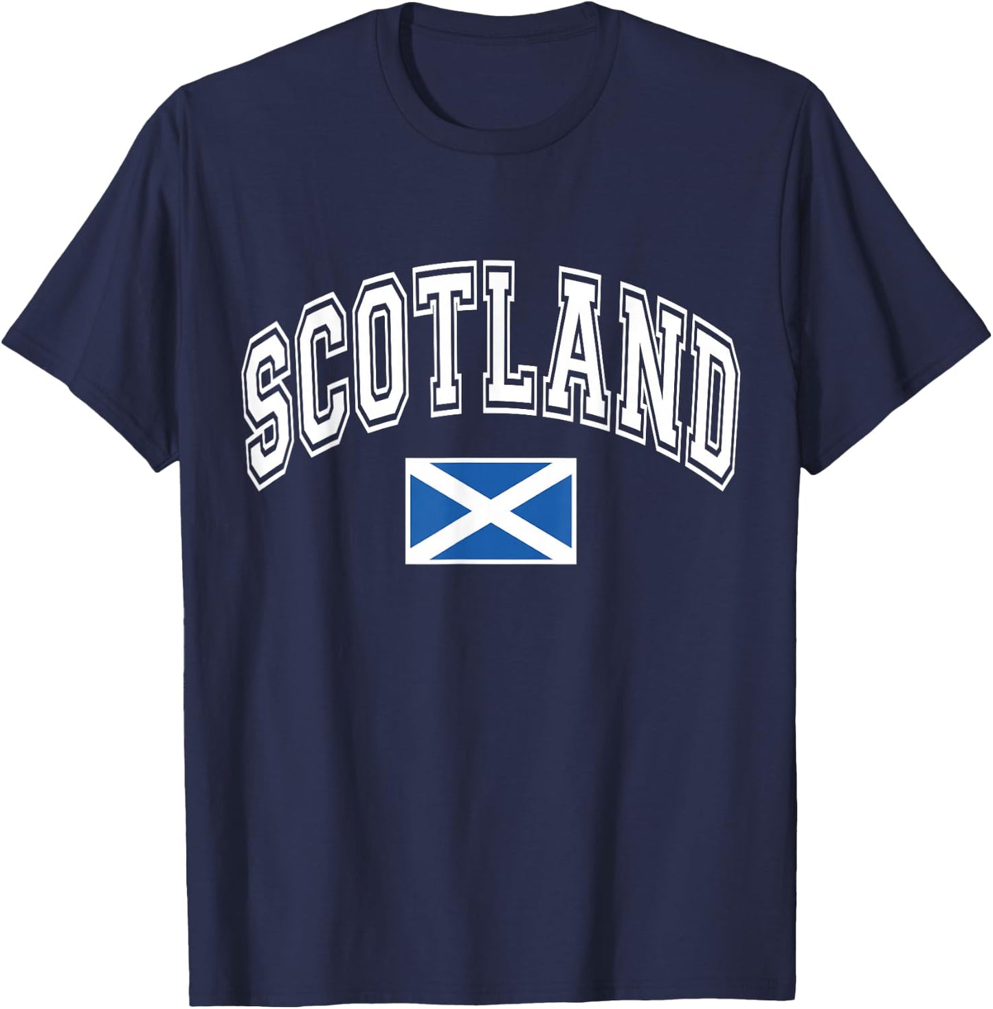 Scotland Scottish Flag T-Shirt - T-Shirt | Navy