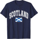 Scotland Scottish Flag T-Shirt - T-Shirt | Navy