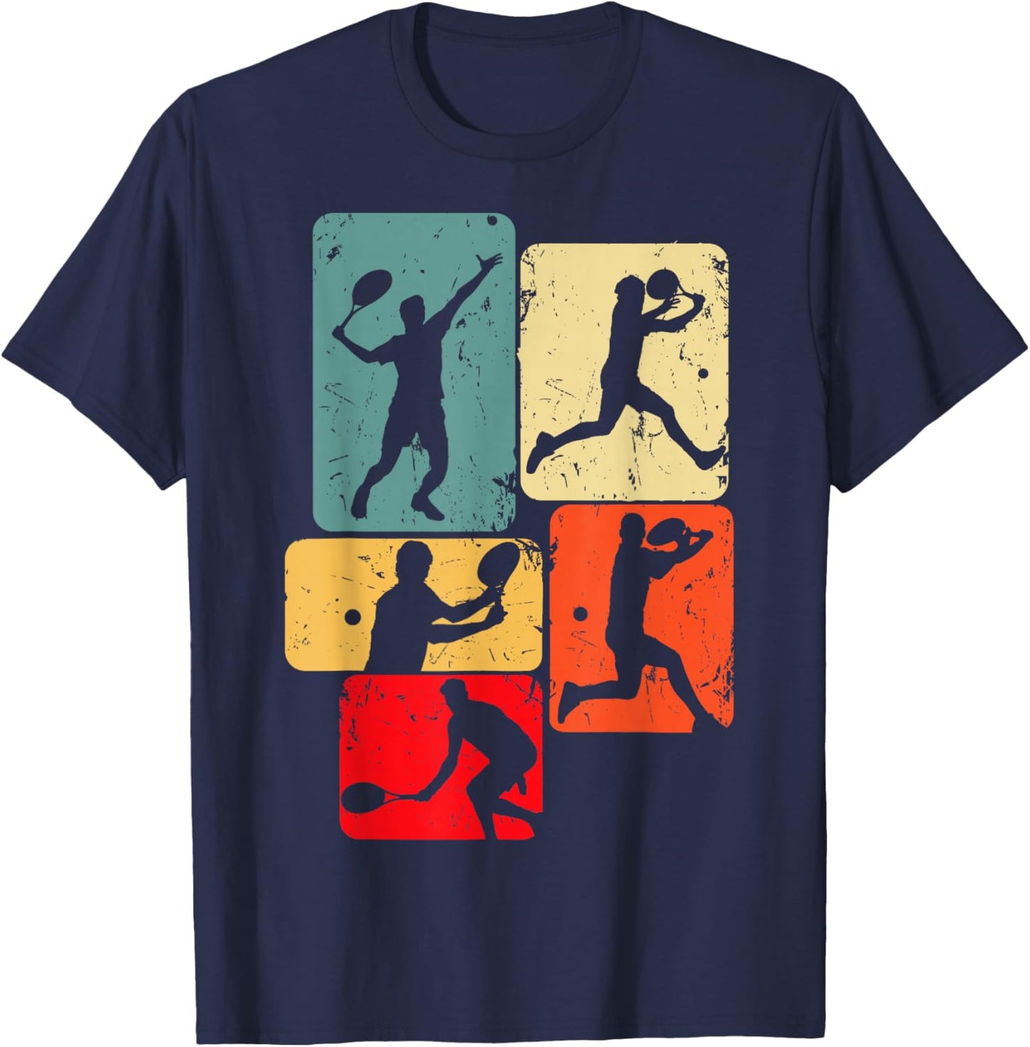 Tennis Tennisspieler Jungen Kinder T-Shirt - T-Shirt | Navy