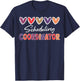 Scheduling Coordinator Heart Leopard T-Shirt - T-Shirt | Navy