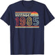 1985 Vintage Shirt, Birthday Gift . Retro Style T-Shirt - T-Shirt | Navy