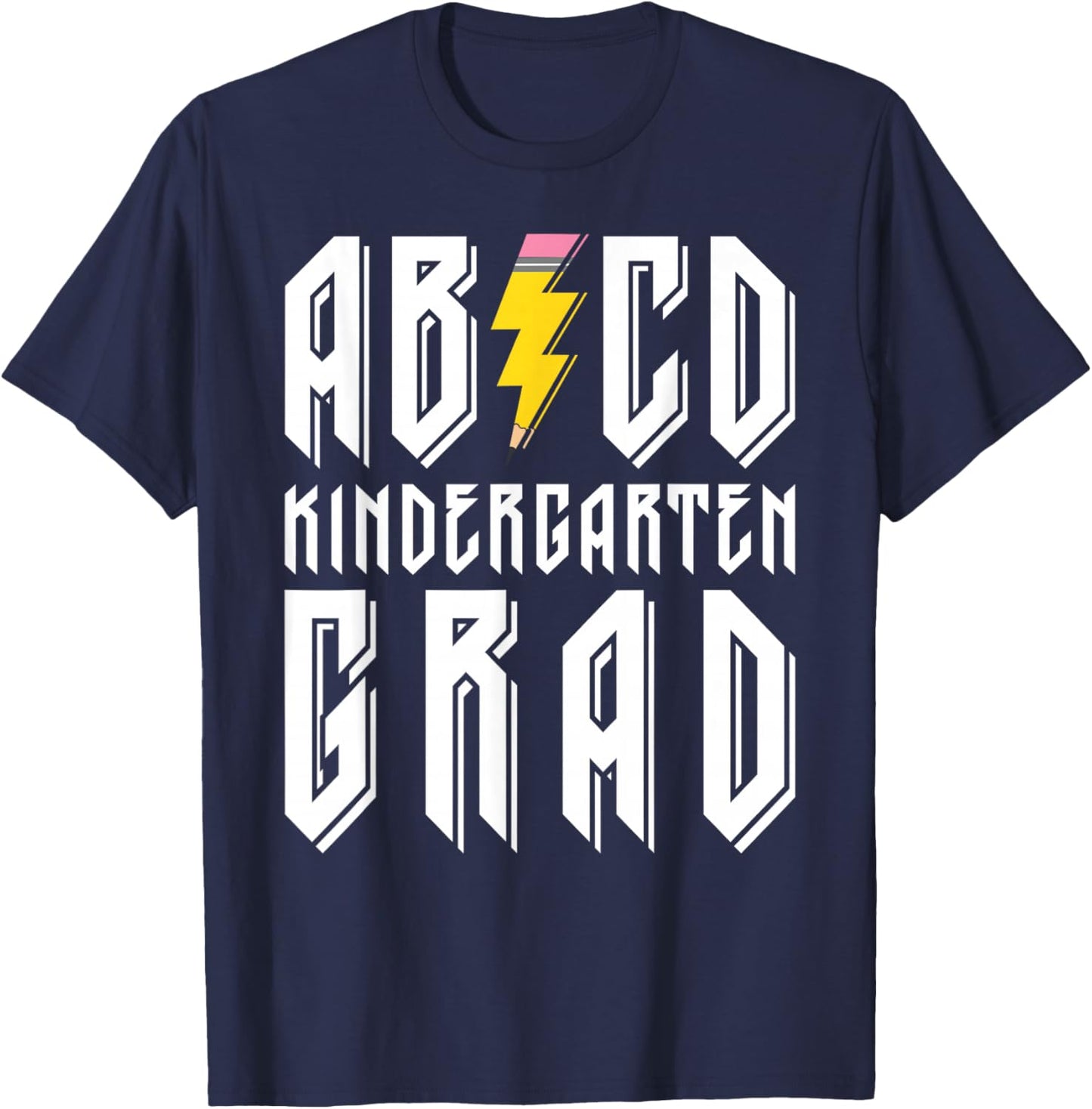 ABCD Kindergarten Grad 2026 Kindergarten Graduation 2026 T-Shirt - T-Shirt | Navy