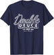 Double Live Deuce Music Vintage House T-Shirt - T-Shirt | Navy