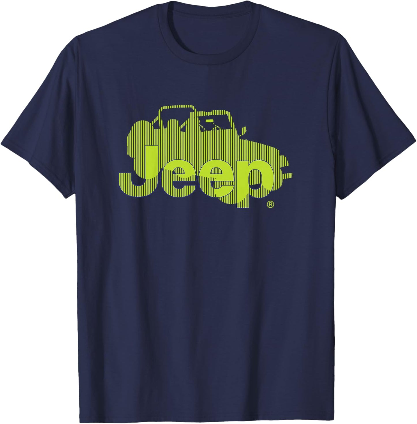 Kids Jeep Lines Graphic T-Shirt - T-Shirt | Navy