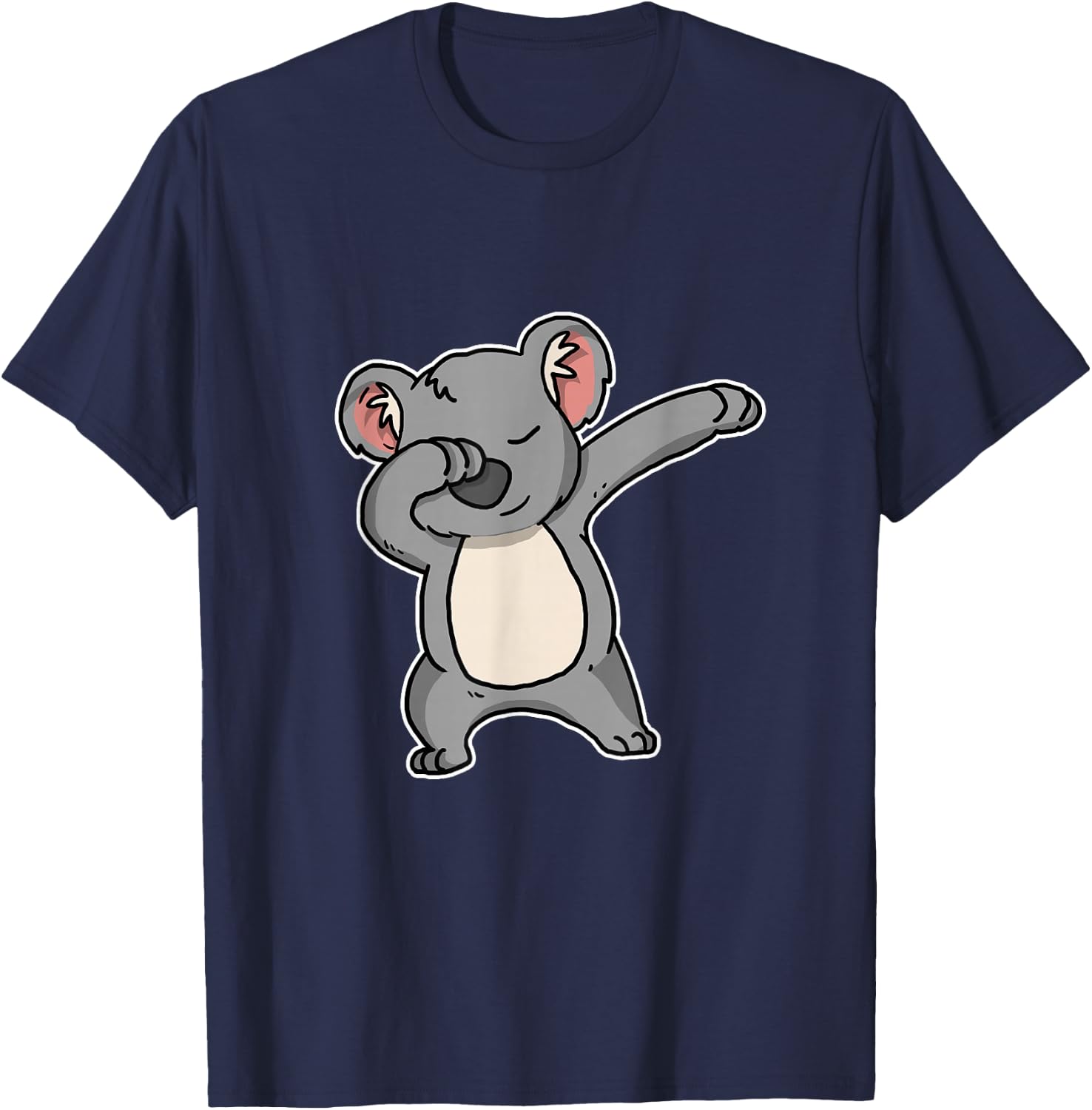 Funny Dabbing Koala Gift Koala Bear Dab Dance T-Shirt - T-Shirt | Navy