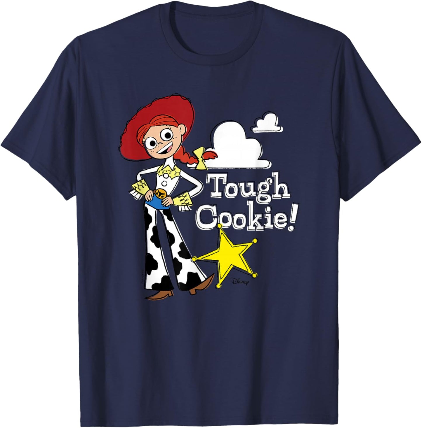 Toy Story - Jessie Tough Cookie T-Shirt - T-Shirt | Navy