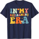Retro Groovy in My Retirement Era Men Women Retirement 2026 T-Shirt - T-Shirt | Navy