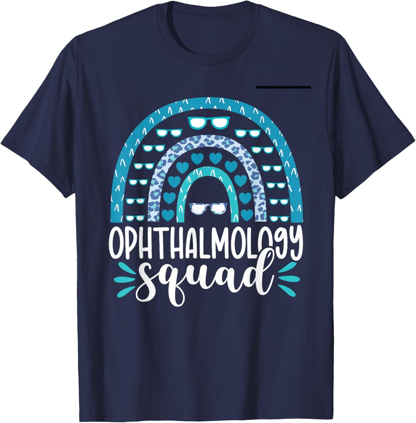 Ophthalmology Squad Ophthalmologist Optometrist Optician T-Shirt - T-Shirt | Navy