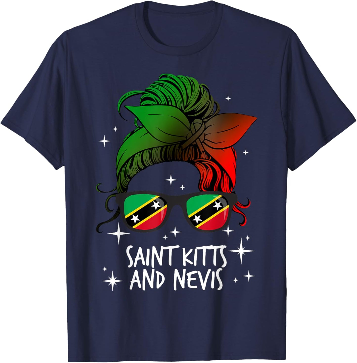 Saint Kitts and Nevis T-Shirt - T-Shirt | Navy
