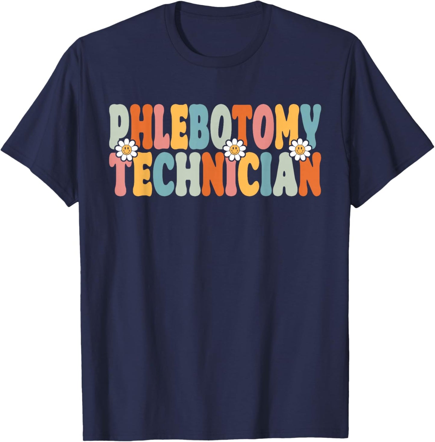 Phlebotomy Technician Back To School Phlebotomist T-Shirt - T-Shirt | Navy