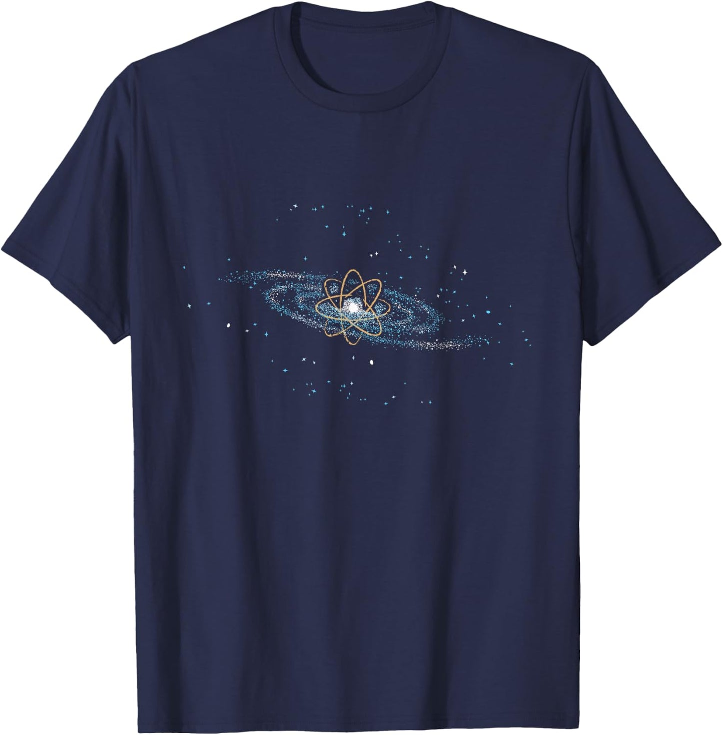 Planet Moon Eclipse Astronomy Astronomer Constellation T-Shirt - T-Shirt | Navy