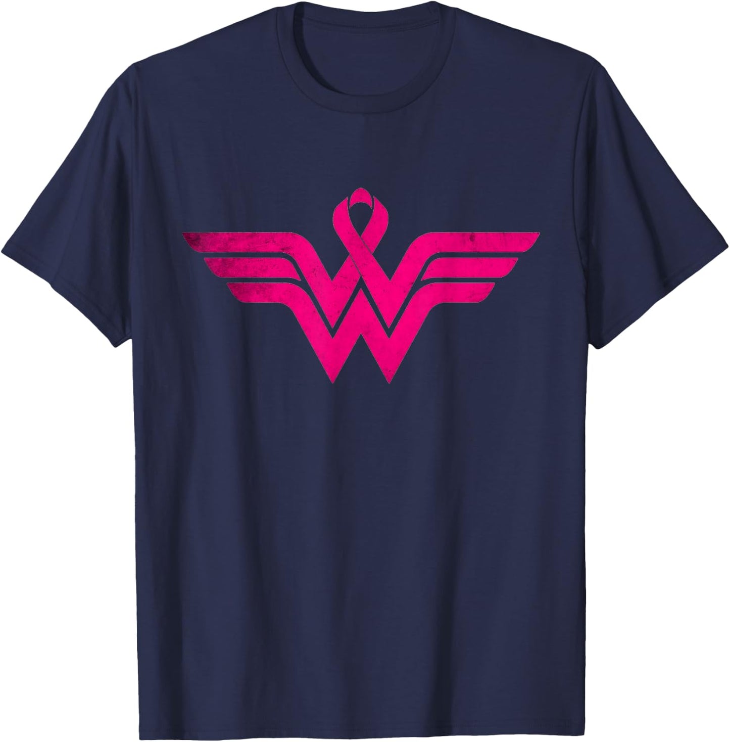 Breast Cancer Awareness for Super Women Survivors T-Shirt - T-Shirt | Navy