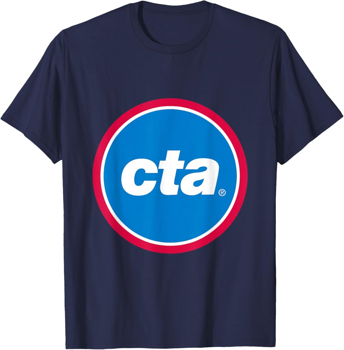 CTA Trains Logo T-Shirt - T-Shirt | Navy