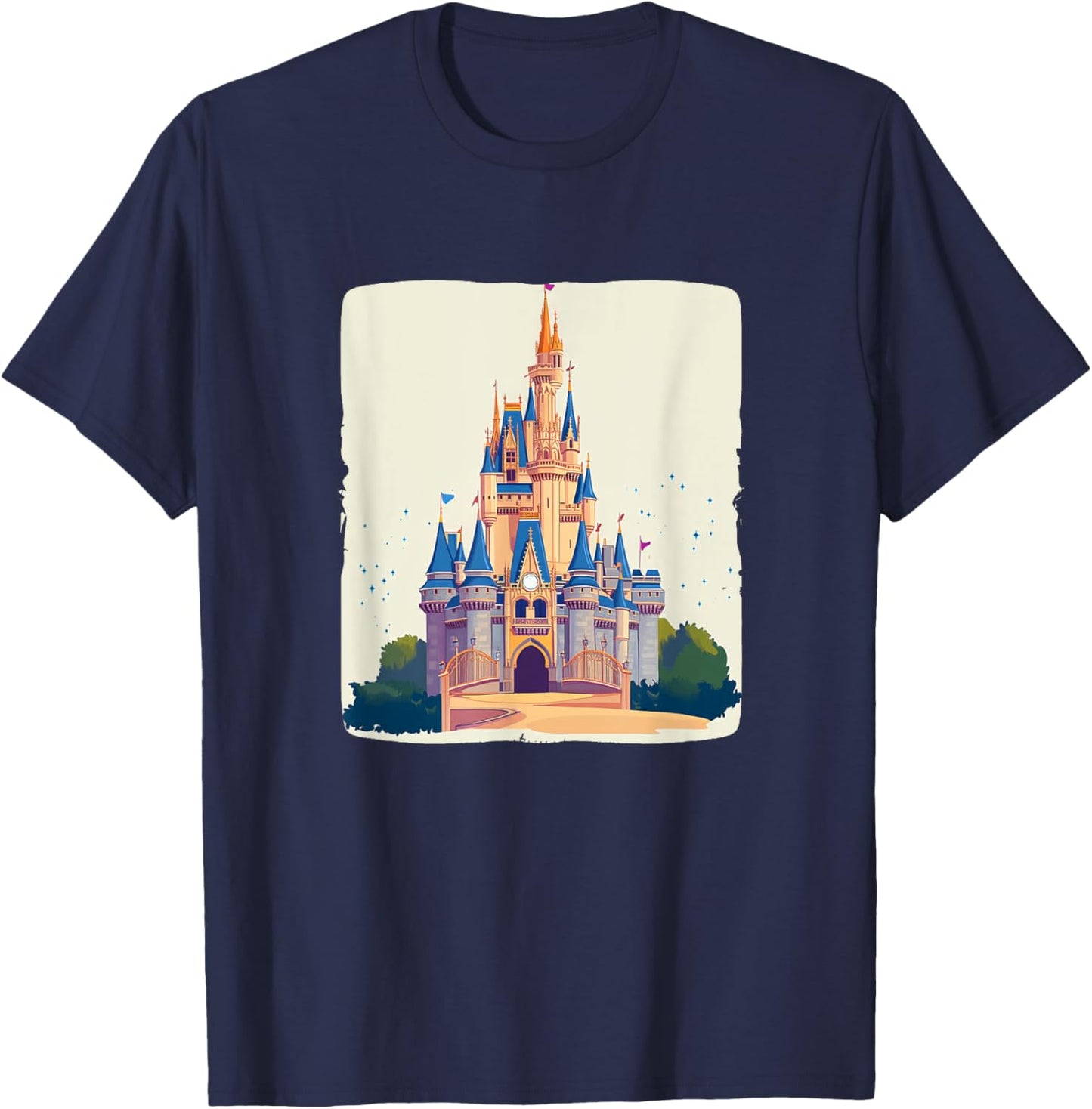 Cool Magical Kingdom Castle Costume for Boys and Girls T-Shirt - T-Shirt | Navy