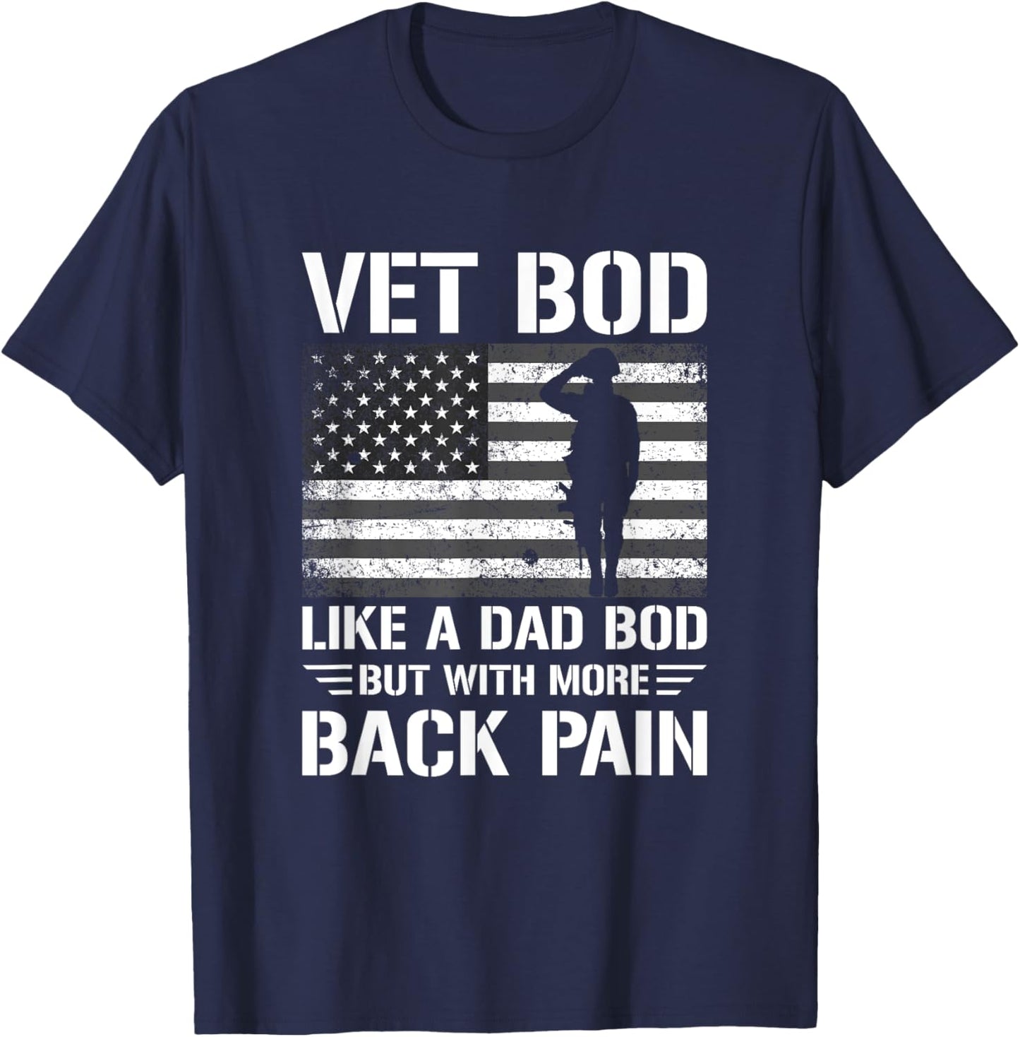 Veteran USA Veterans Day US Army Veteran Father's Day T-Shirt - T-Shirt | Navy
