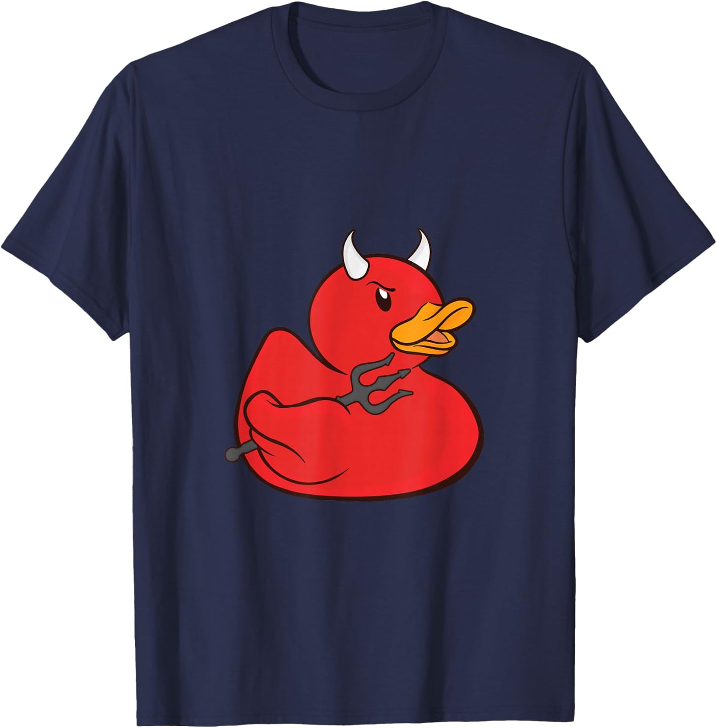 Rubber Duck Devil Rubber Duckie Halloween Costume T-Shirt - T-Shirt | Navy
