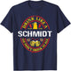 Vintage Drink Like A Schmidt Oktoberfest 2021 Drinking T-Shirt - T-Shirt | Navy