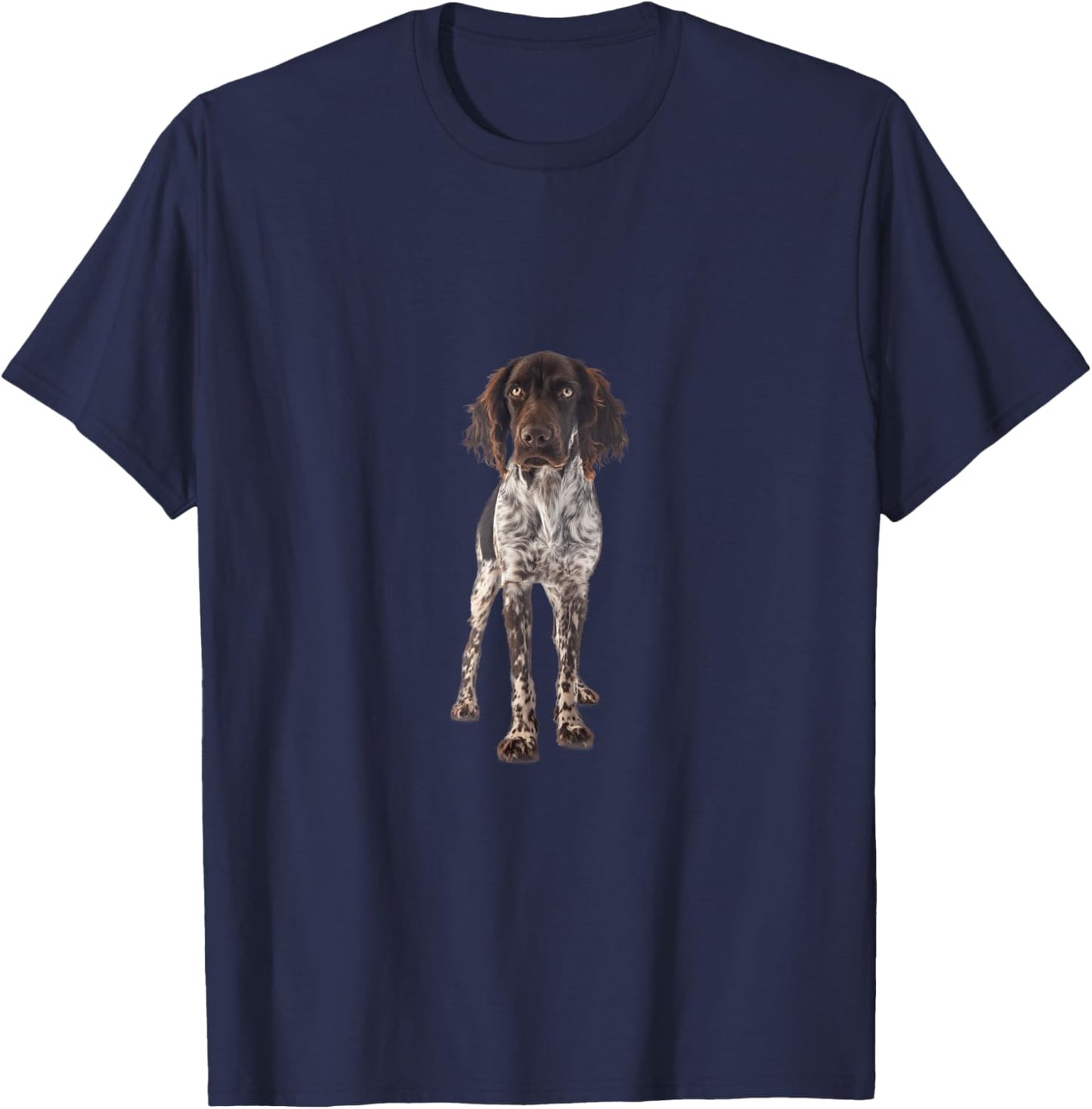 Niedlicher Münsterlander T-Shirt - T-Shirt | Navy