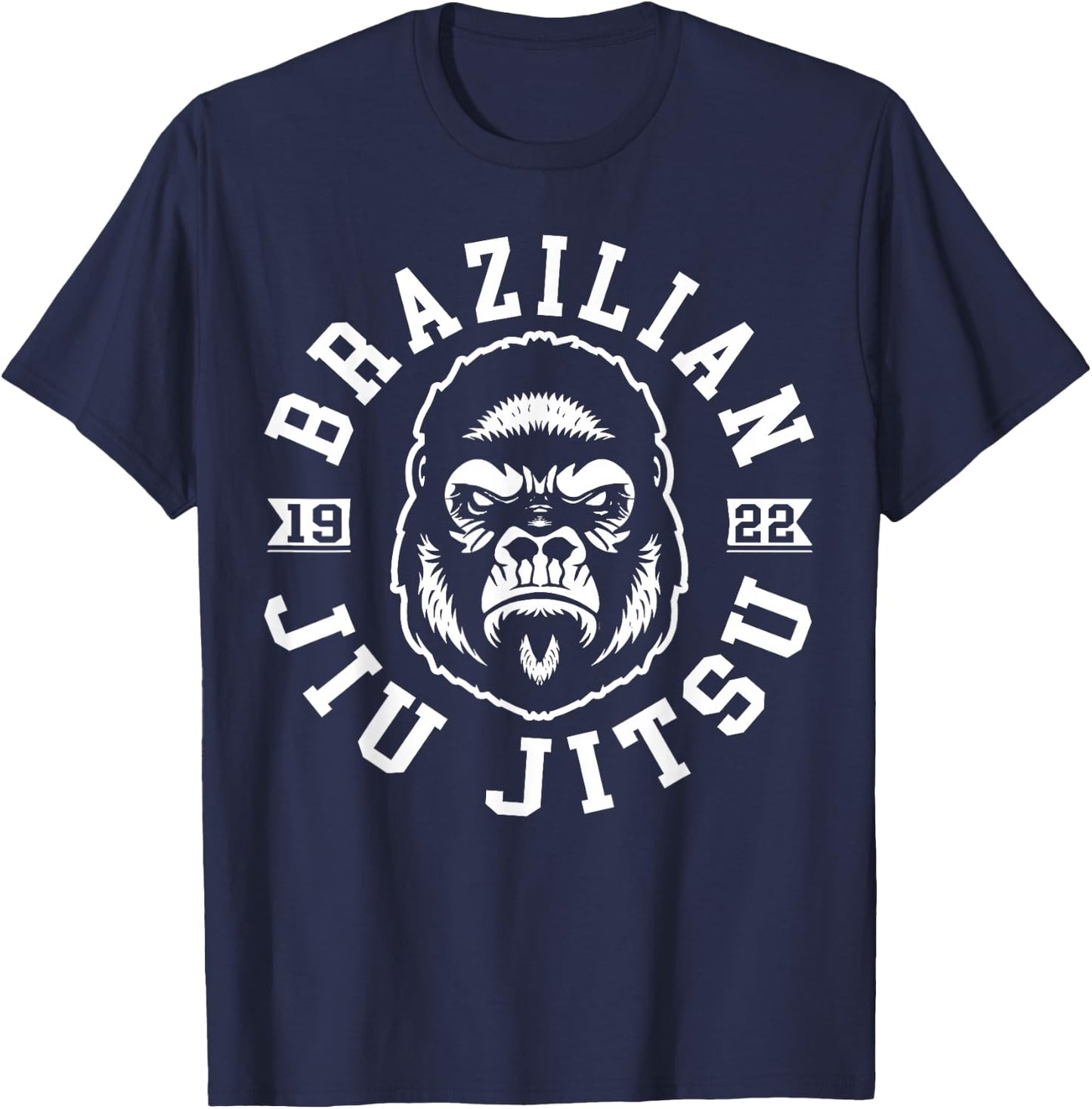Brazilian Jiu Jitsu , Bjj Shirt, Jiu Jitsu T-Shirt - T-Shirt | Navy