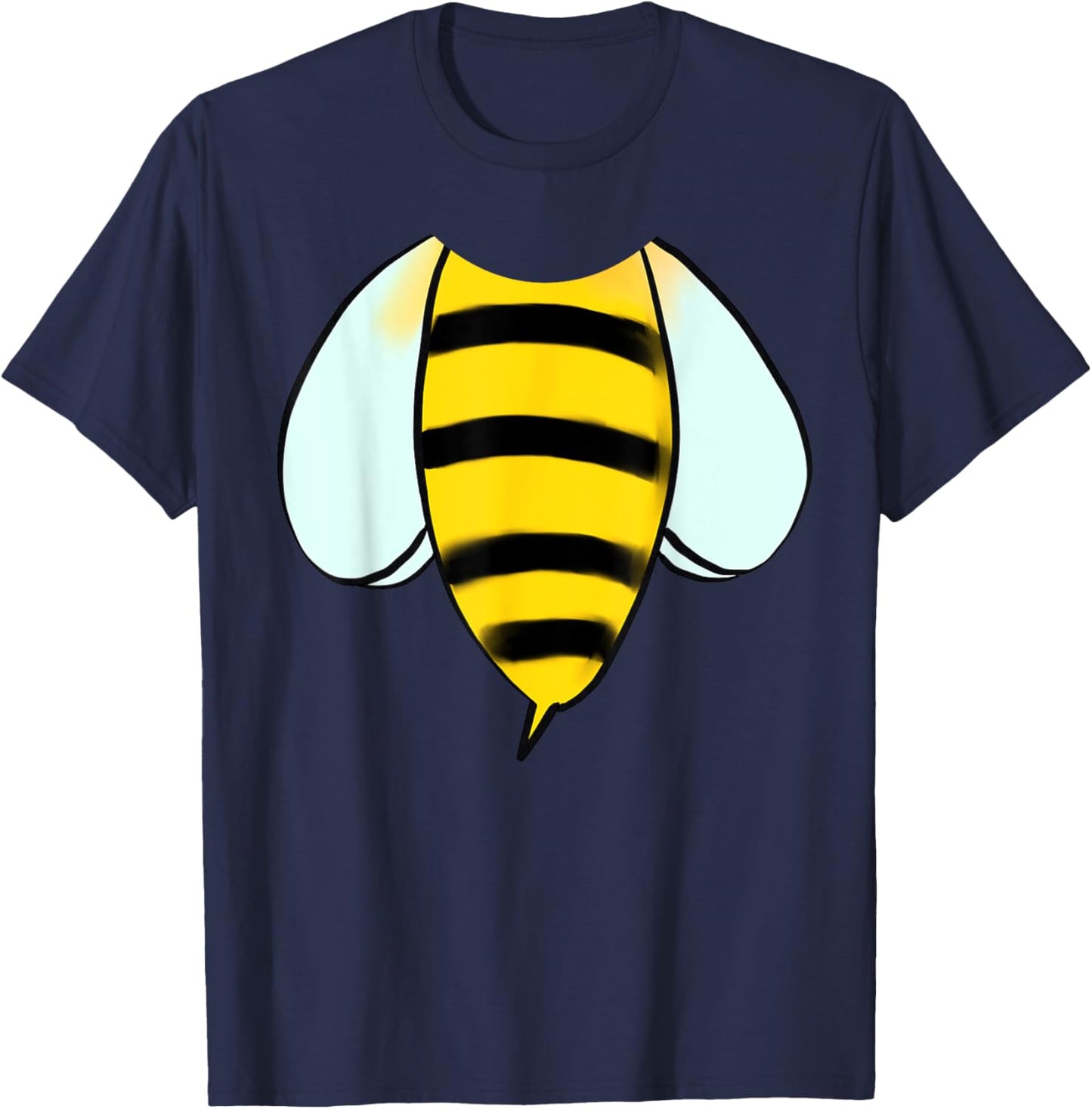 Bee Halloween Costume - Cute Bumblebee Insect Outfit T-Shirt - T-Shirt | Navy