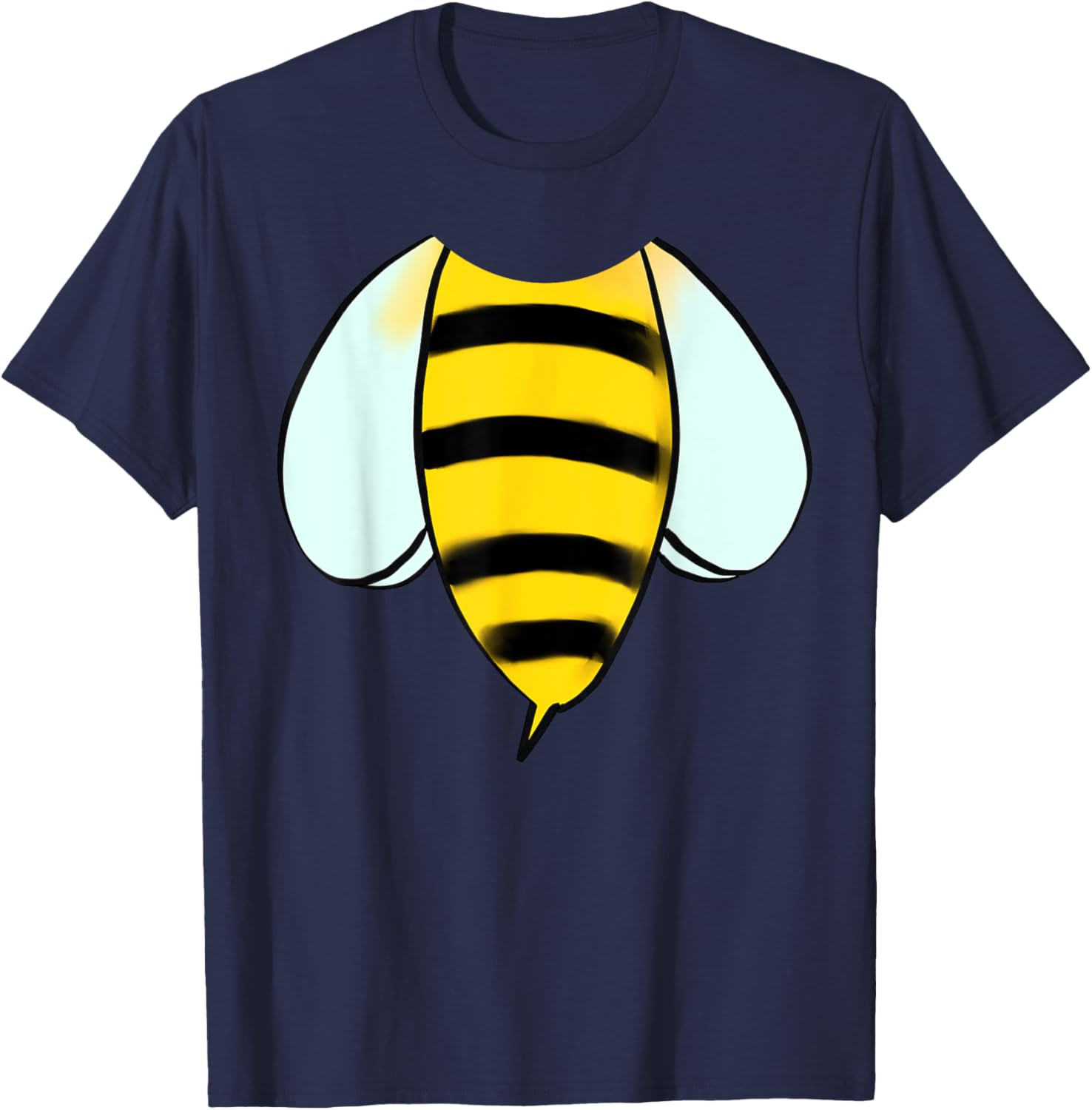Bee Halloween Costume - Cute Bumblebee Insect Outfit T-Shirt - T-Shirt | Navy