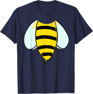Bee Halloween Costume - Cute Bumblebee Insect Outfit T-Shirt - T-Shirt | Navy