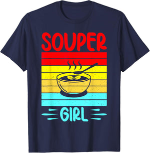 Souper Girl Soup Girl T-Shirt - T-Shirt | Navy