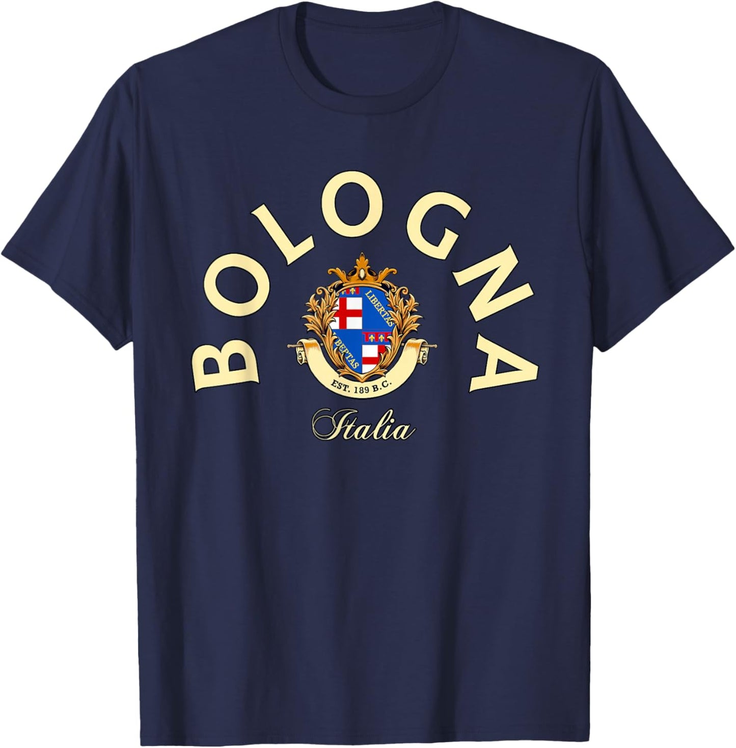 Bologna Italia Bologna trip Bologna fan Bologna Italy T-Shirt - T-Shirt | Navy