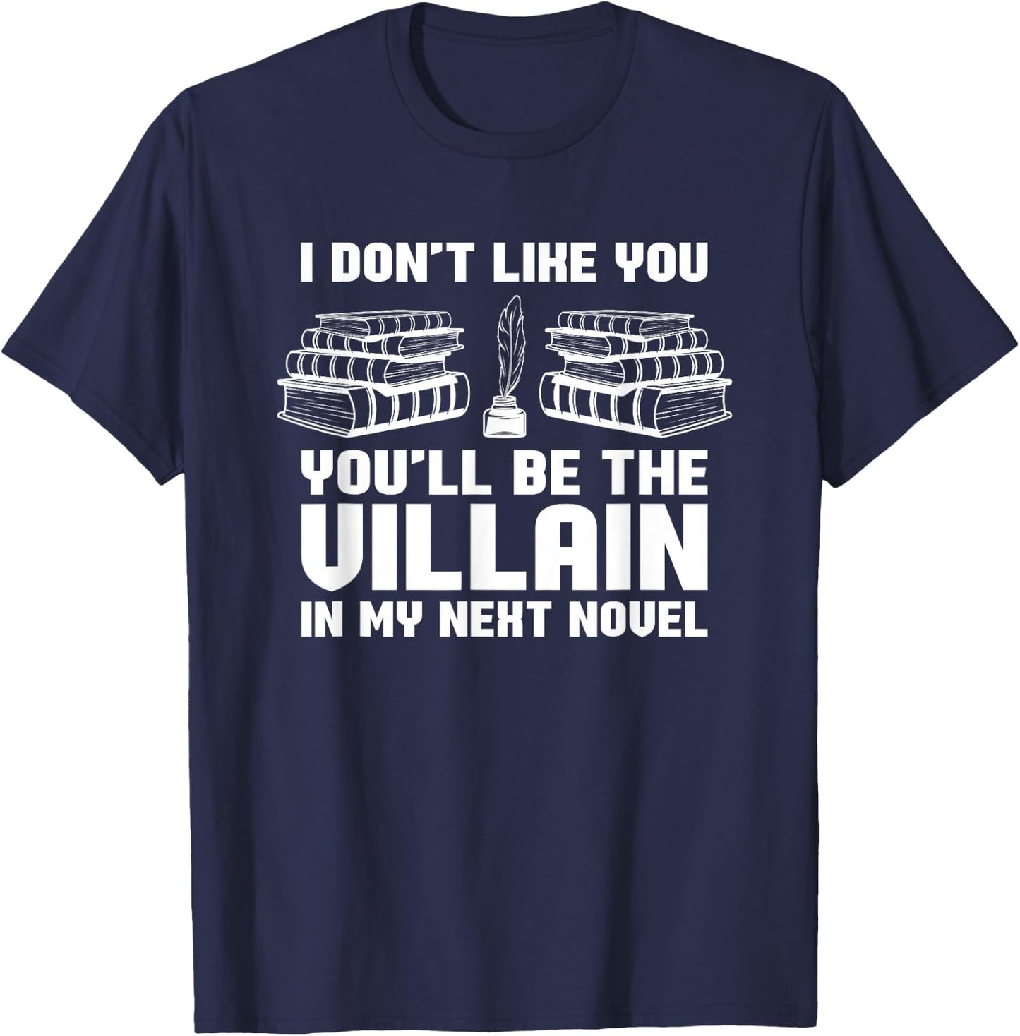 Writer Author Book Literature Gift - Novelist Publisher T-Shirt - T-Shirt | Navy