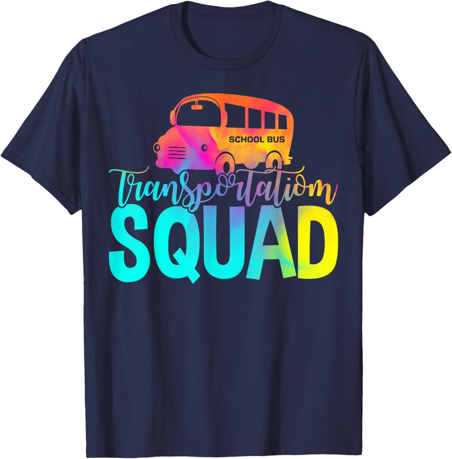 School Bus Driver Gifts - Men Women Transportation Squad T-Shirt - T-Shirt | Navy
