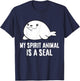 My Spirit Animal Is A Seal T-Shirt - T-Shirt | Navy
