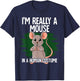 I'm Really A Mouse T-Shirt - T-Shirt | Navy