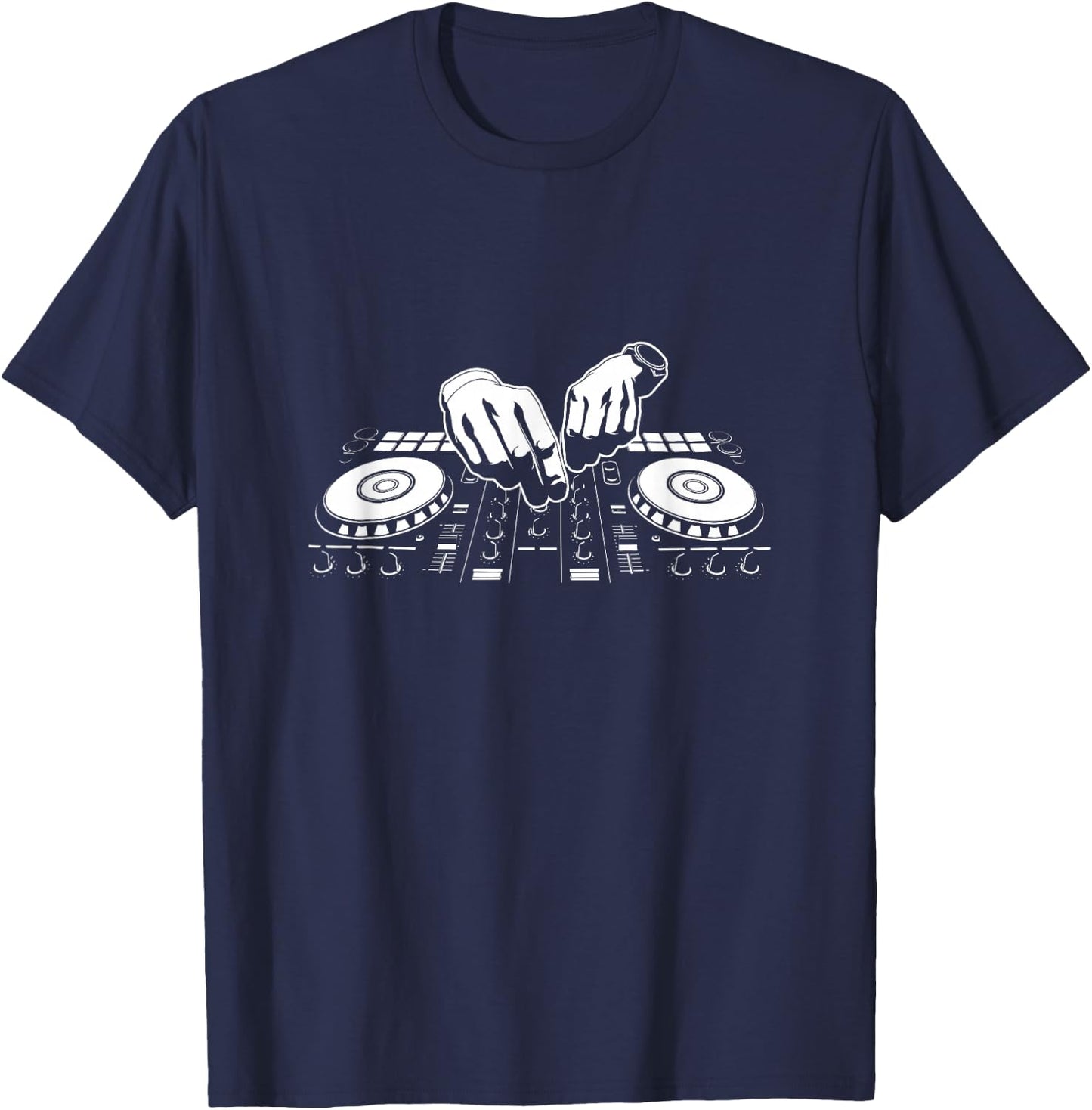 Gift a DJ and Disc Jockey T-Shirt - T-Shirt | Navy