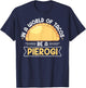 Polish Food Pierogi Design for a Polish Pierogi Lovers T-Shirt - T-Shirt | Navy