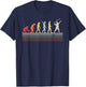 Funny Tennis Shirt. Retro Style T-Shirt - T-Shirt | Navy
