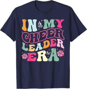 In My Cheerleader Era Cheer Coach Cheerleading Women Girls T-Shirt - T-Shirt | Navy