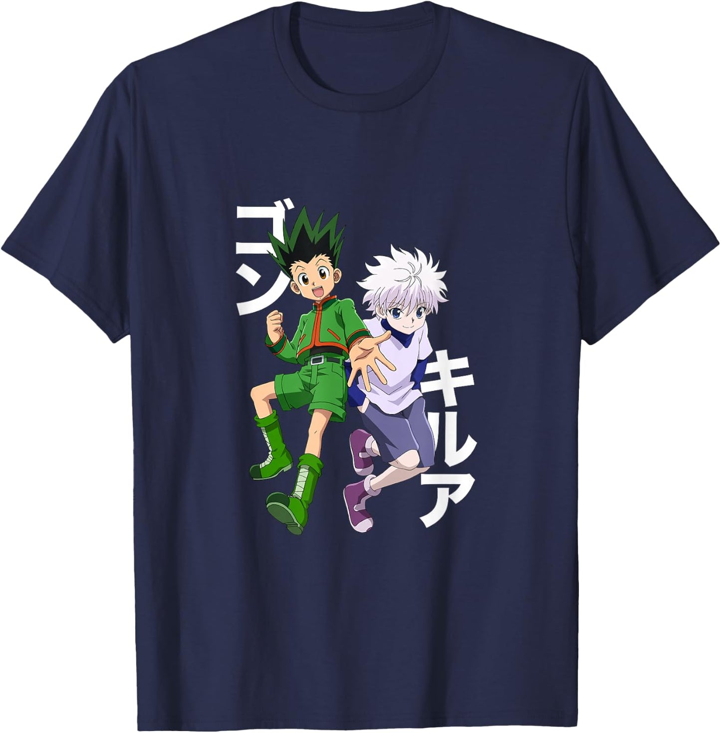 Hunter X Hunter Gon and Killua T-Shirt - T-Shirt | Navy