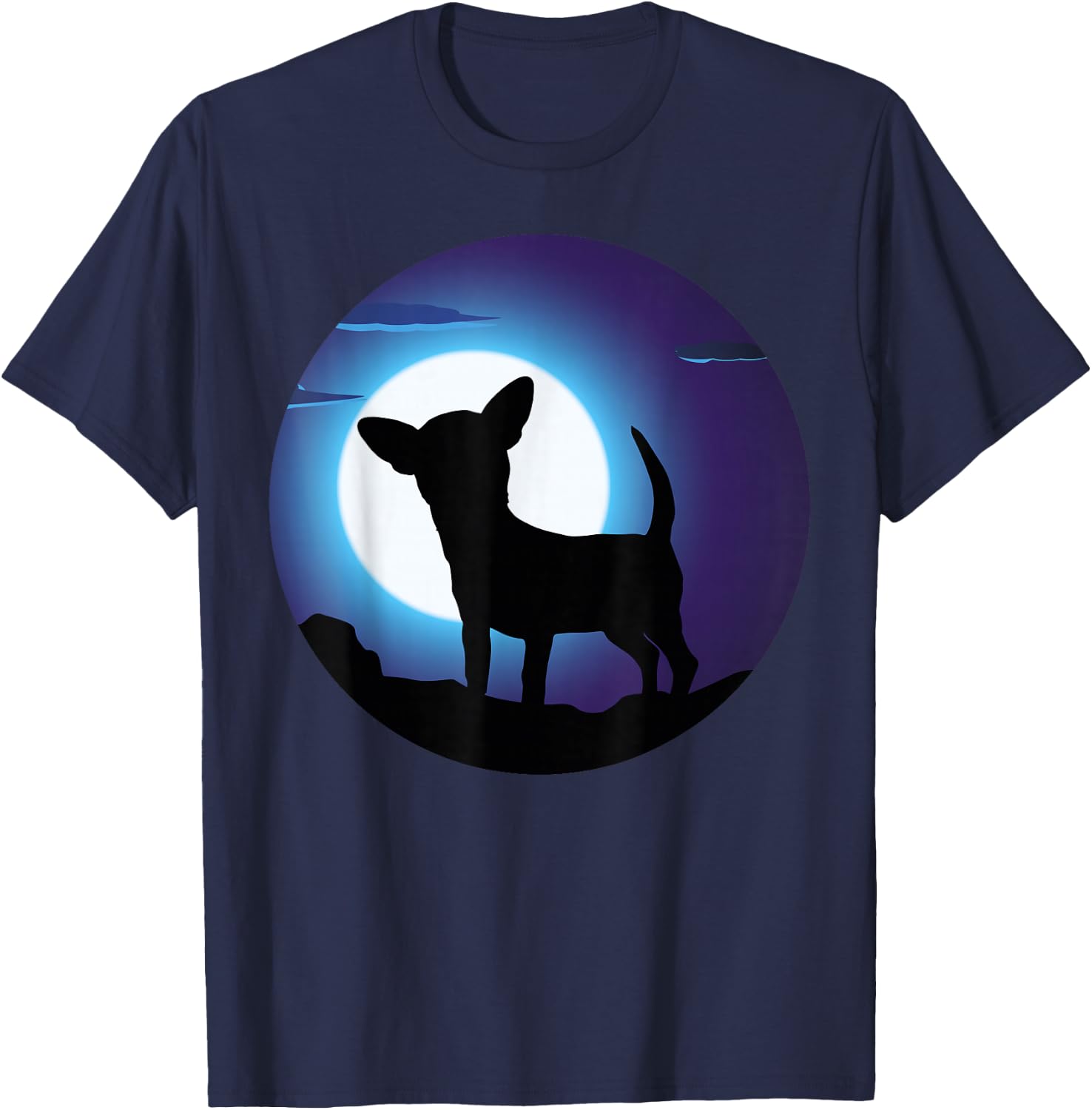 Chihuahua Chihuahueno Dog T-Shirt - T-Shirt | Navy