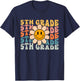 In My Fifth Grade Era Back To School 5th Grade Teacher Team Men Women Girls Kids T-Shirt - T-Shirt | Navy