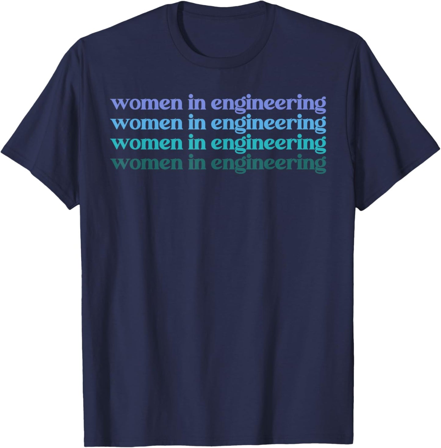 Women in Engineering Engineer T-Shirt - T-Shirt | Navy
