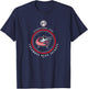 Columbus Blue Jackets Est 2000 Navy Officially Licensed T-Shirt - T-Shirt | Navy