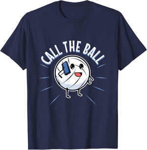 Call the ball volleyball T-Shirt - T-Shirt | Navy