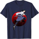 Naruto Shippuden Sasuke with Sharingan Anime T-Shirt - T-Shirt | Navy