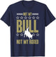 Not My Bull Not My Rodeo Bull Riding Cowboy Rodeo T-Shirt - T-Shirt | Navy