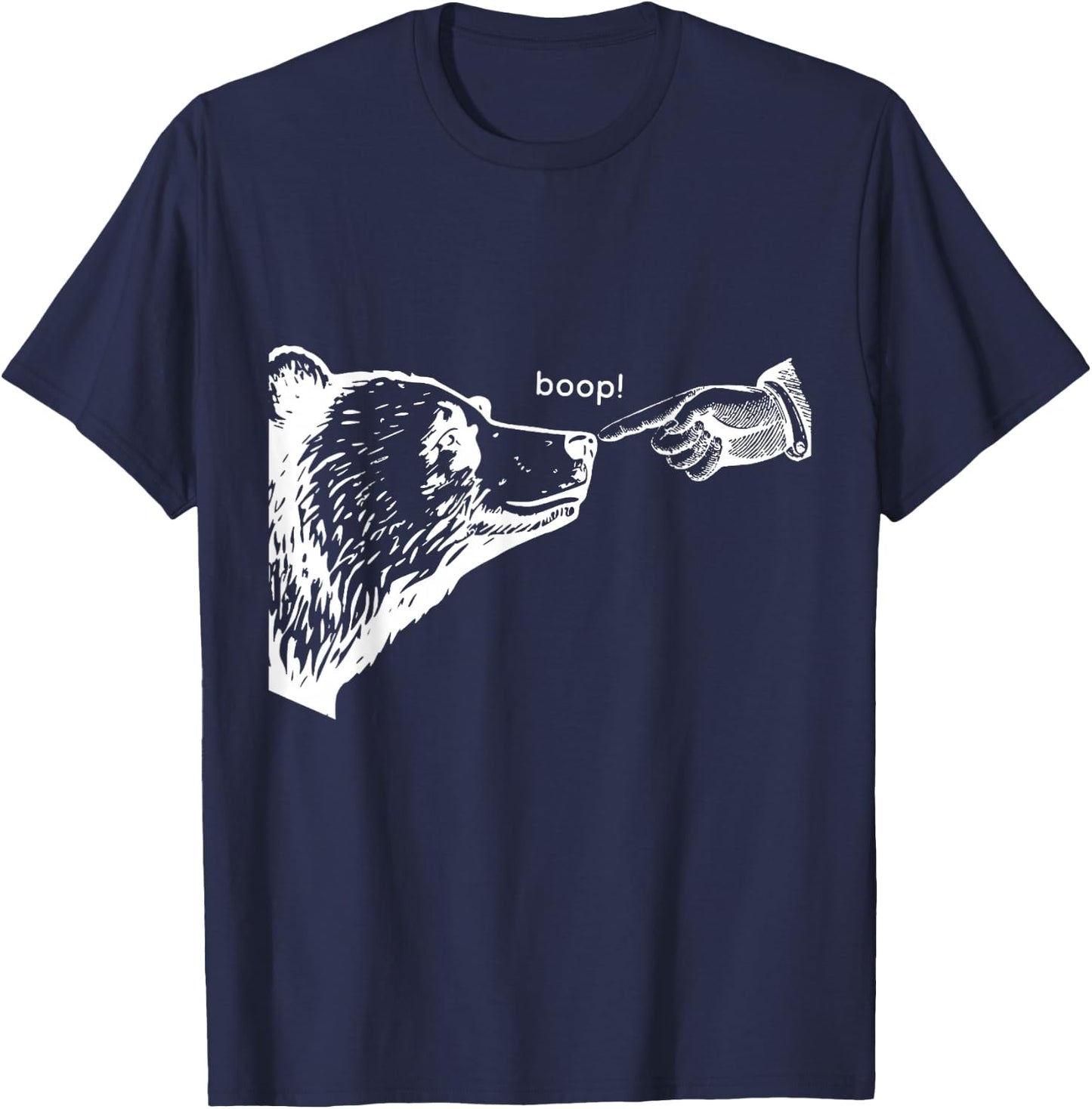 Boop the Bear T-Shirt - T-Shirt | Navy