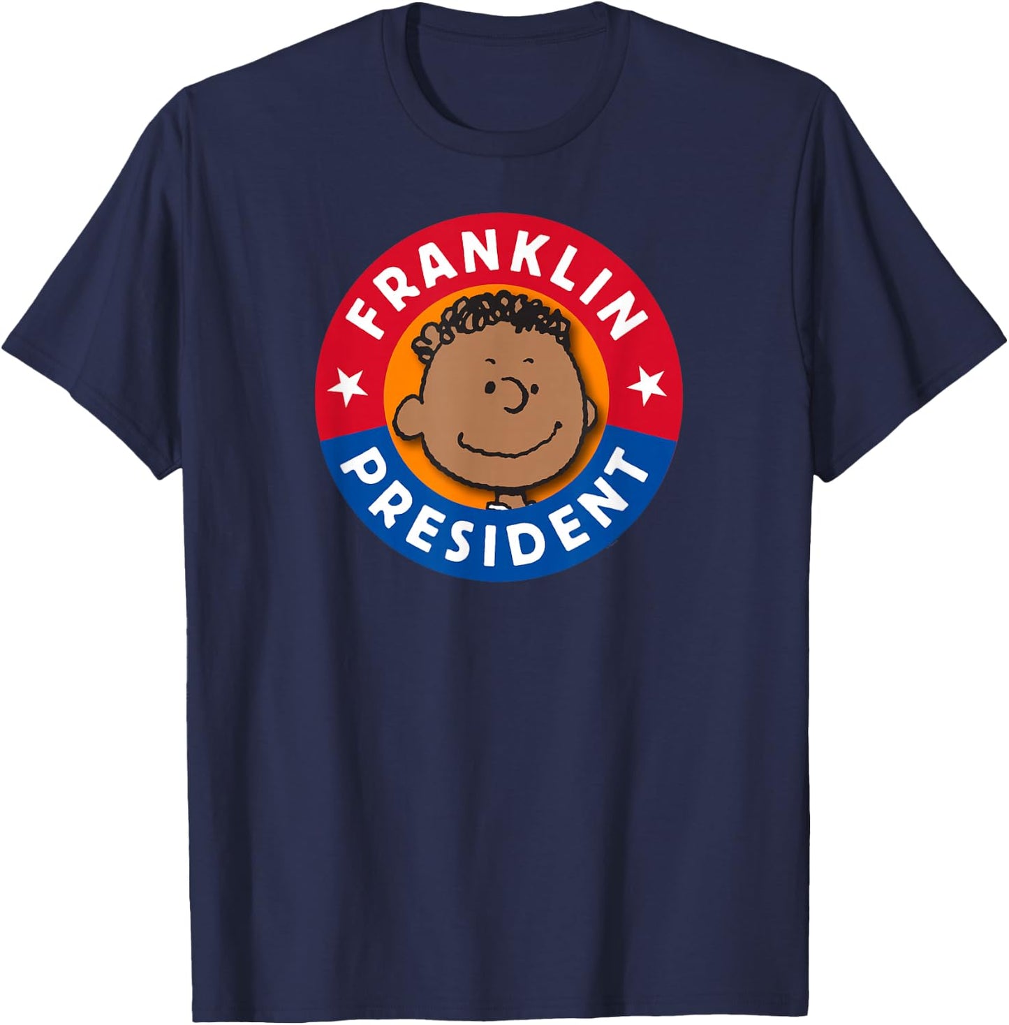 Peanuts - President Franklin Armstrong Patriotic T-Shirt - T-Shirt | Navy
