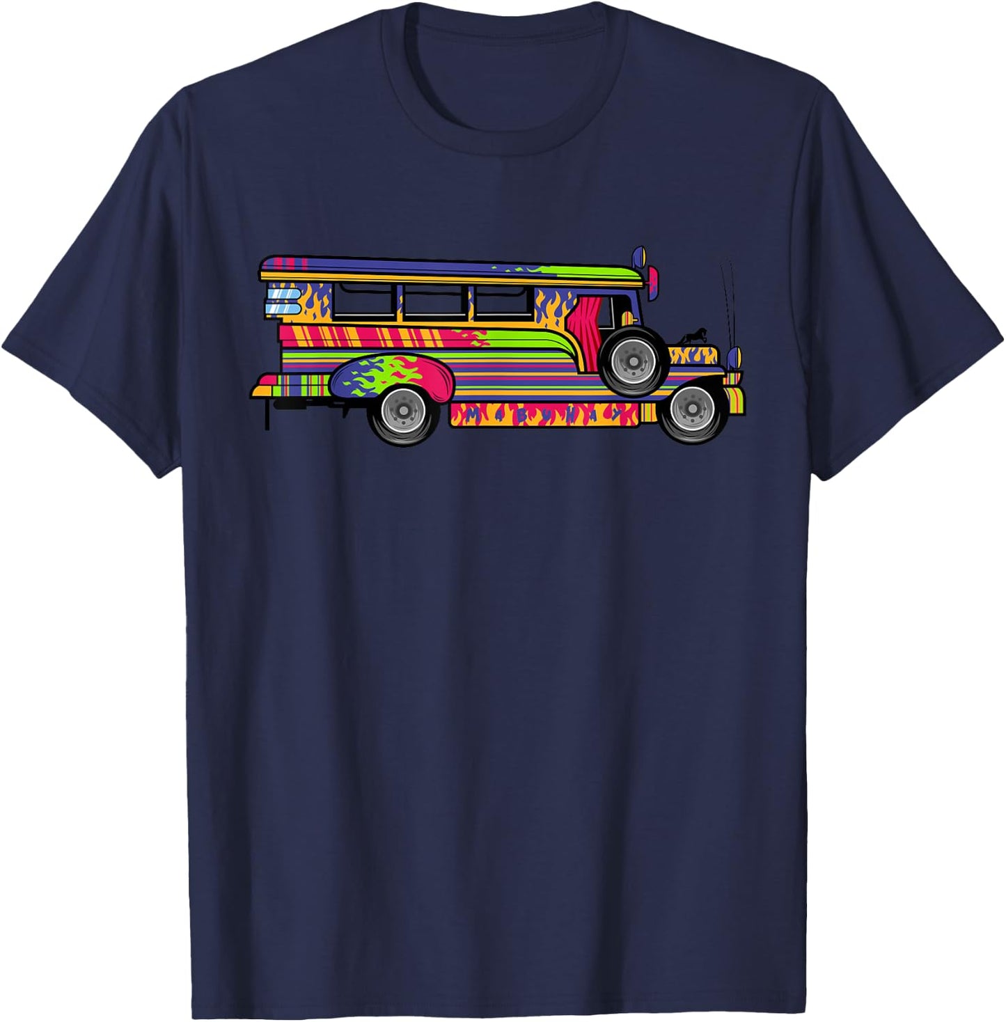 Pinoy | Philippines Jeepney Filipino Pride T-Shirt - T-Shirt | Navy